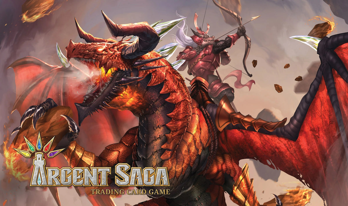 Argent Saga TCG Rubber Playmat - Booster Dragon