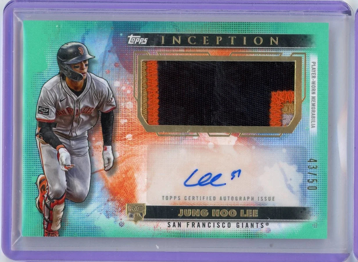 Jung Hoo Lee 2024 Topps Inception RPA #'d 43/50