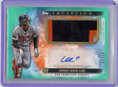 Jung Hoo Lee 2024 Topps Inception RPA #'d 43/50