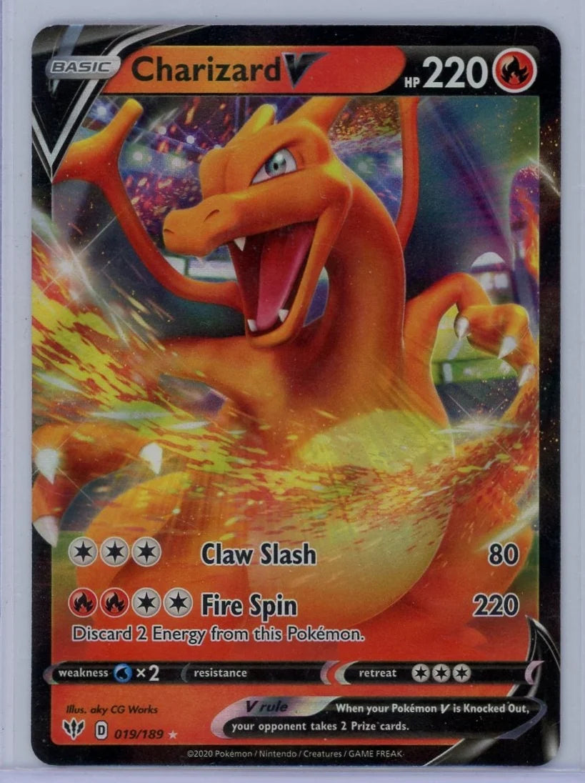 Charizard V Pokémon Darkness Ablaze #019/189