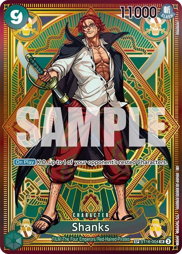 Shanks (SP) (ST16-004) (A Fist of Divine Speed) (OP11)
