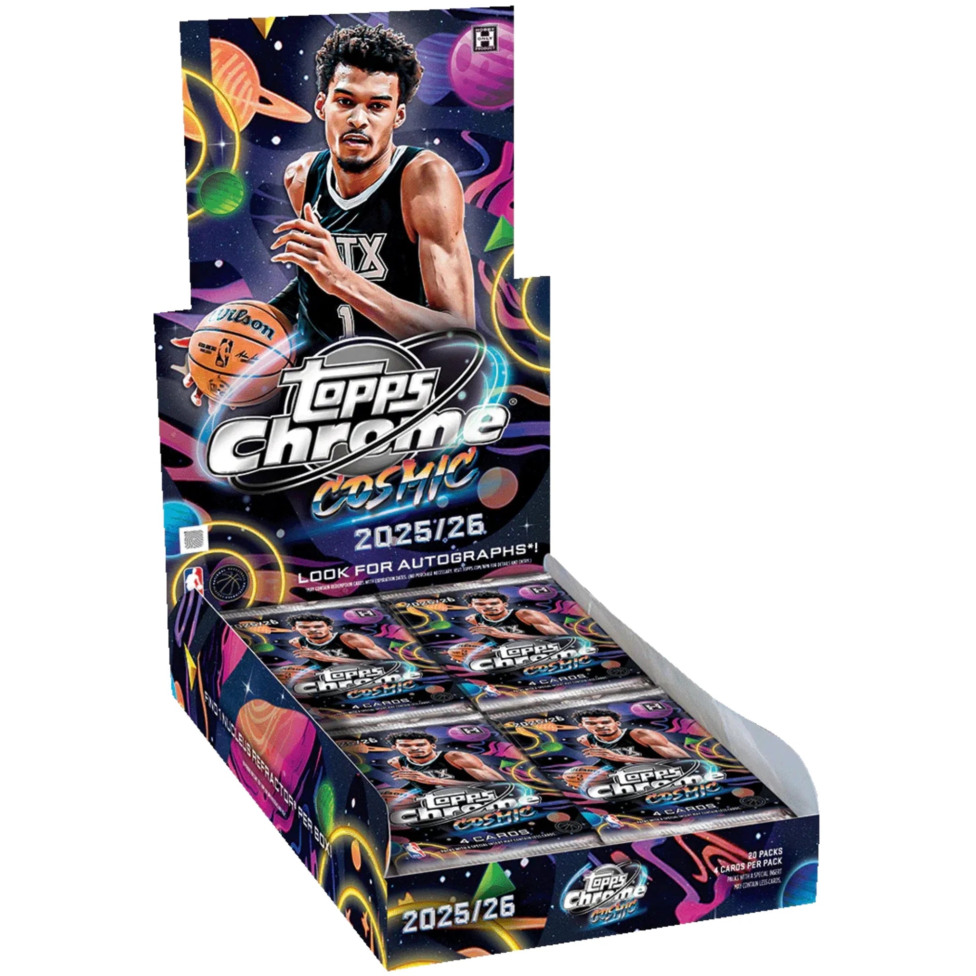 2025-26 Topps Chrome Cosmic Basketball Hobby Box
