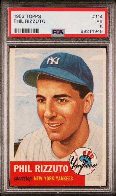 Phil Rizzuto 1953 Topps #114 PSA 5
