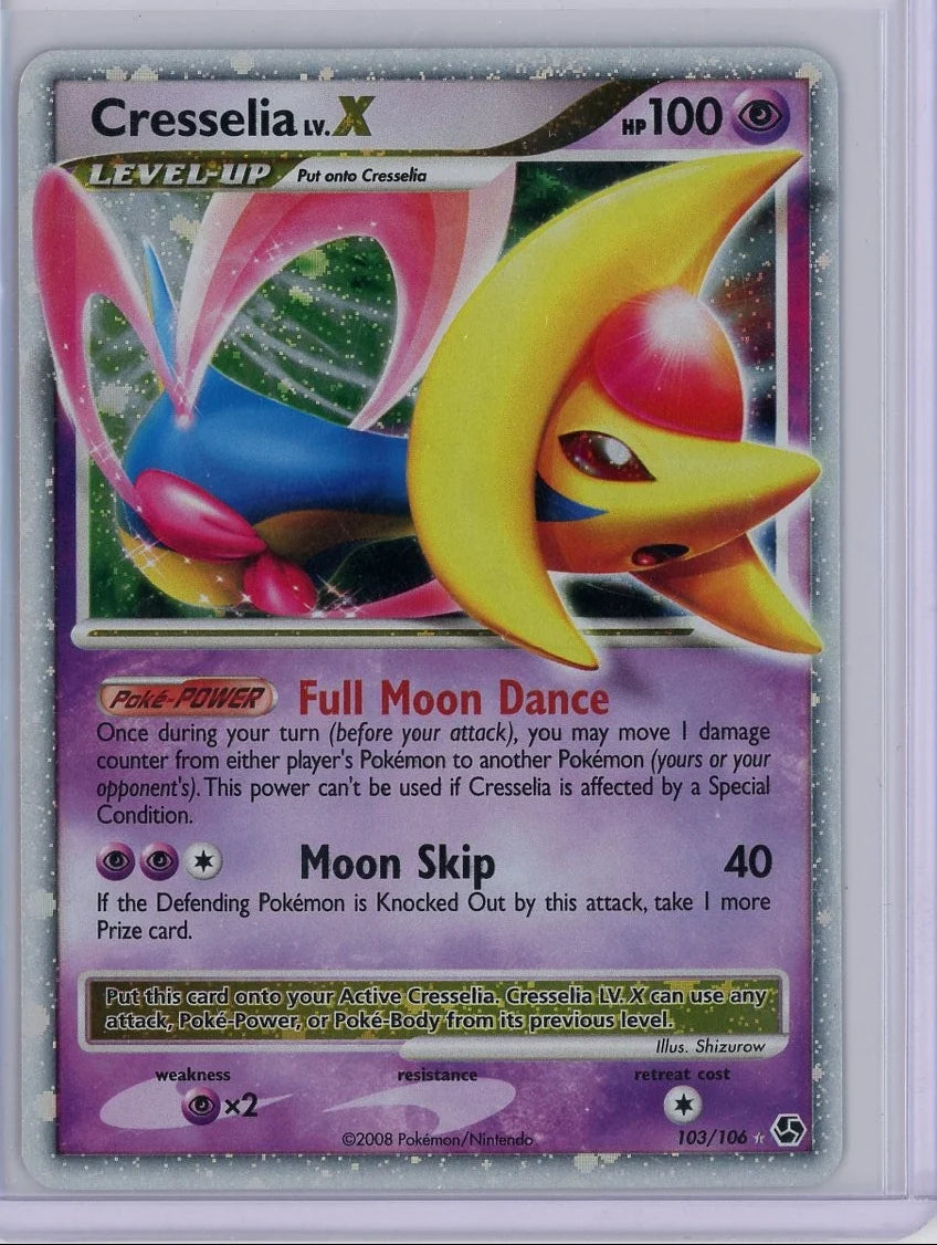 Cresselia Lv.X Pokémon Great Encounters Ultra-Rare #103/106