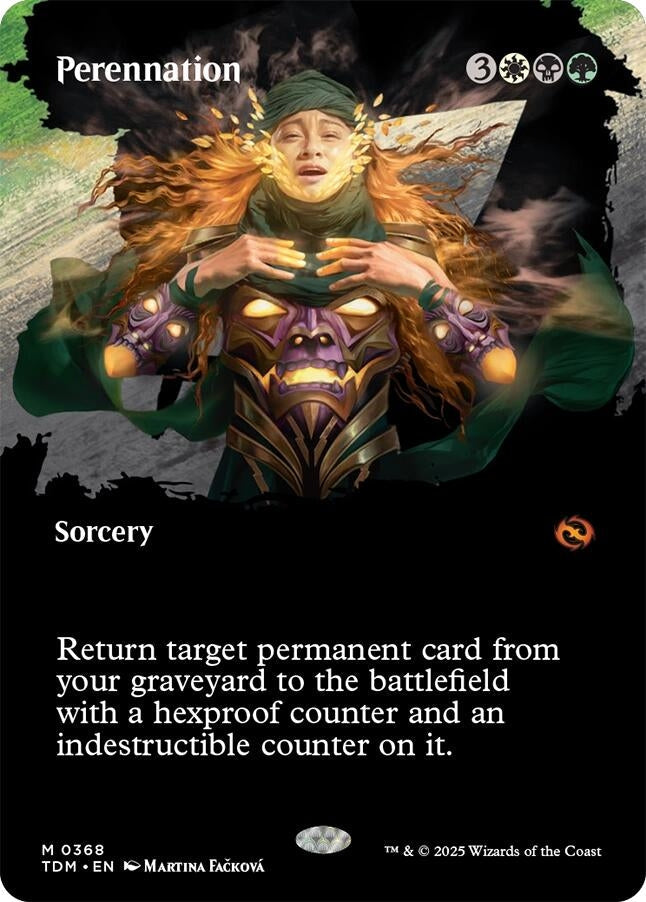 Perennation (Borderless) (368) (Tarkir: Dragonstorm)