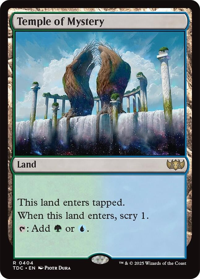 Temple of Mystery (404) (Tarkir: Dragonstorm)