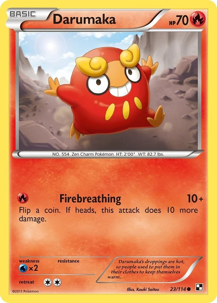 Darumaka (23) (23/114) (Black and White) (BLW)