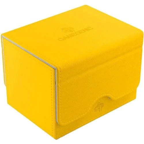 GameGenic Sidekick Deck Box - Yellow (Holds 100+)
