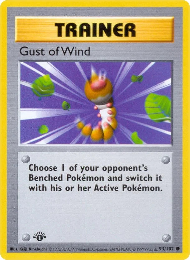 Gust of Wind (093/102) (Base Set (Shadowless)) (BSS)