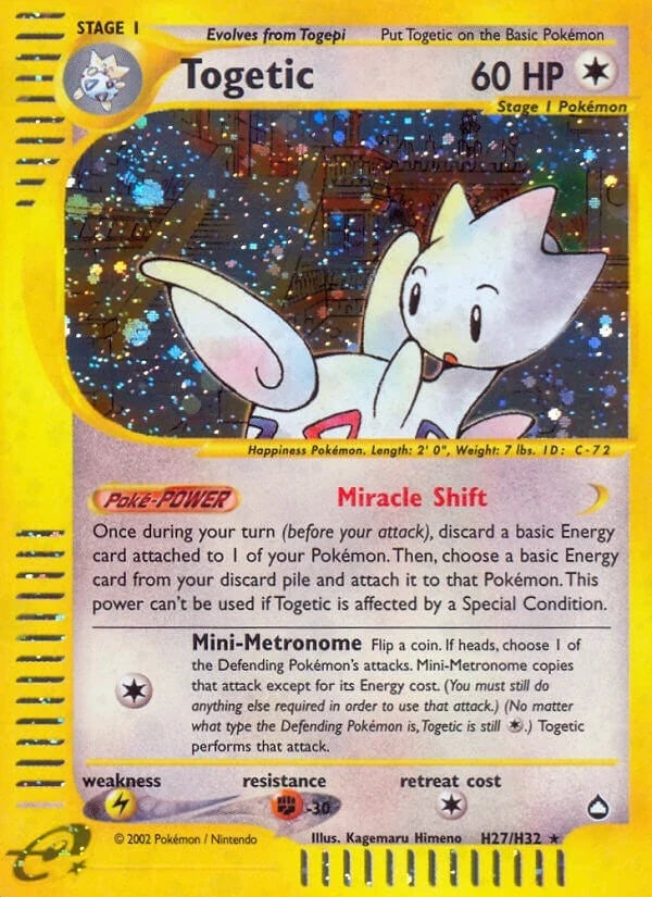Togetic (H27) (H27/H32) (Aquapolis) (AQ)