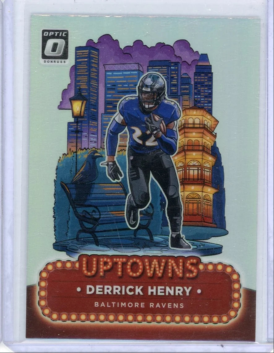 Derrick Henry 2024 Panini Donruss Optic Uptowns SP