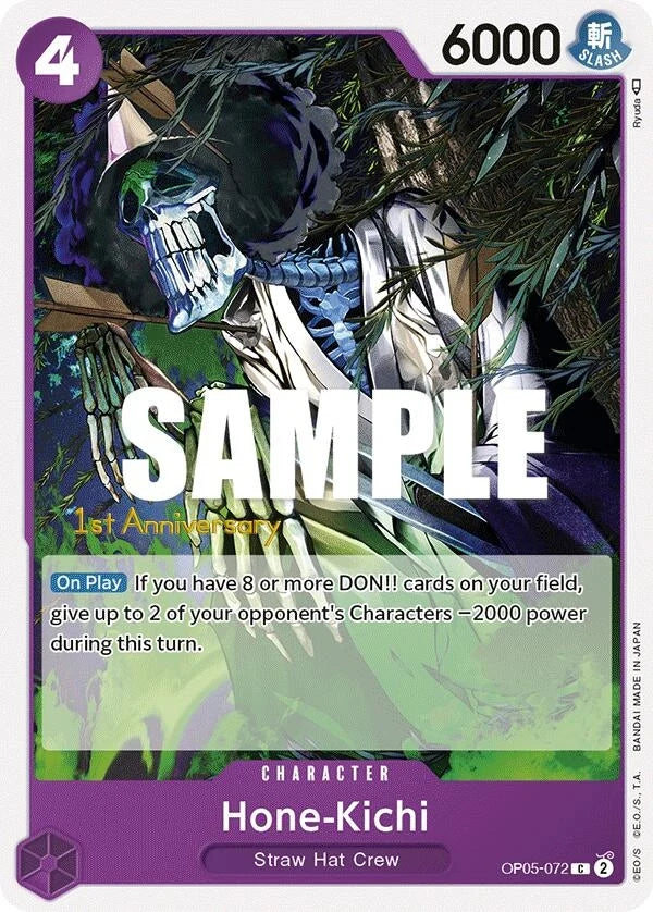 Hone-Kichi (OP05-072) (Awakening of the New Era: 1st Anniversary Tournament Cards) (OP05 ANN)