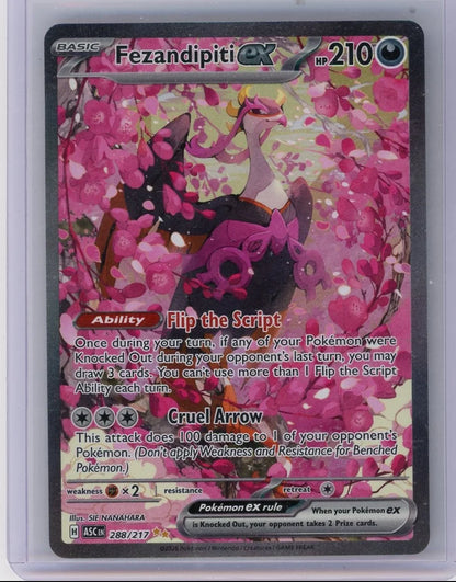 Fezandipiti ex Pokémon Ascended Heroes Special Illustration Rare #288/217