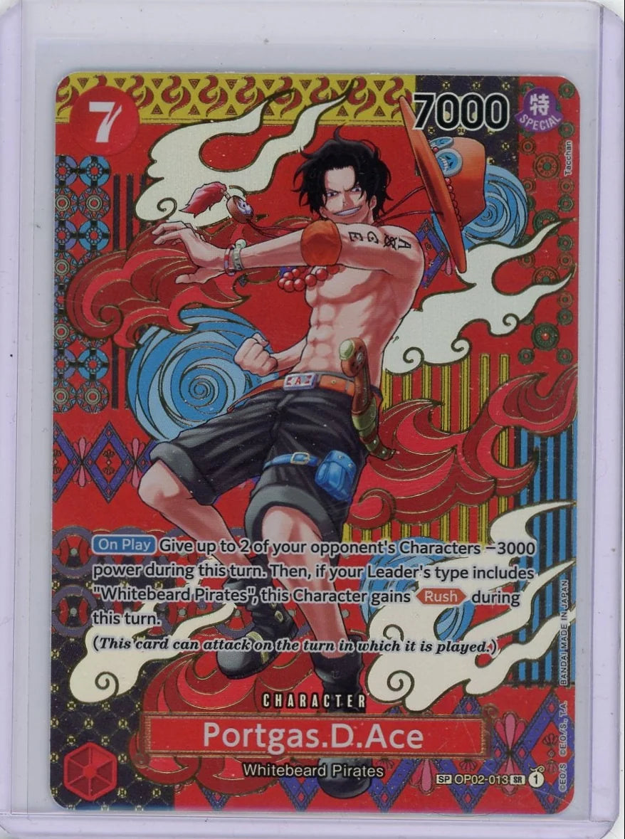 Portgas.D.Ace One Piece Paramount War SP OP02-013
