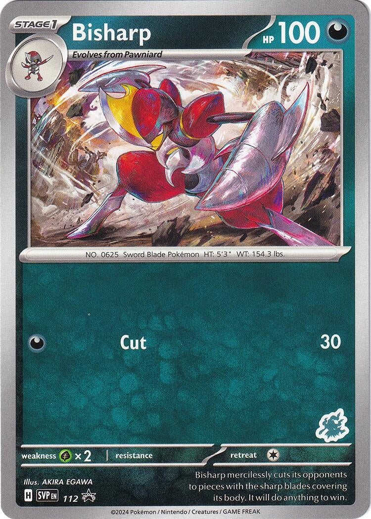Bisharp - Darkrai Deck (112) (Battle Academy 2024) (BA24)