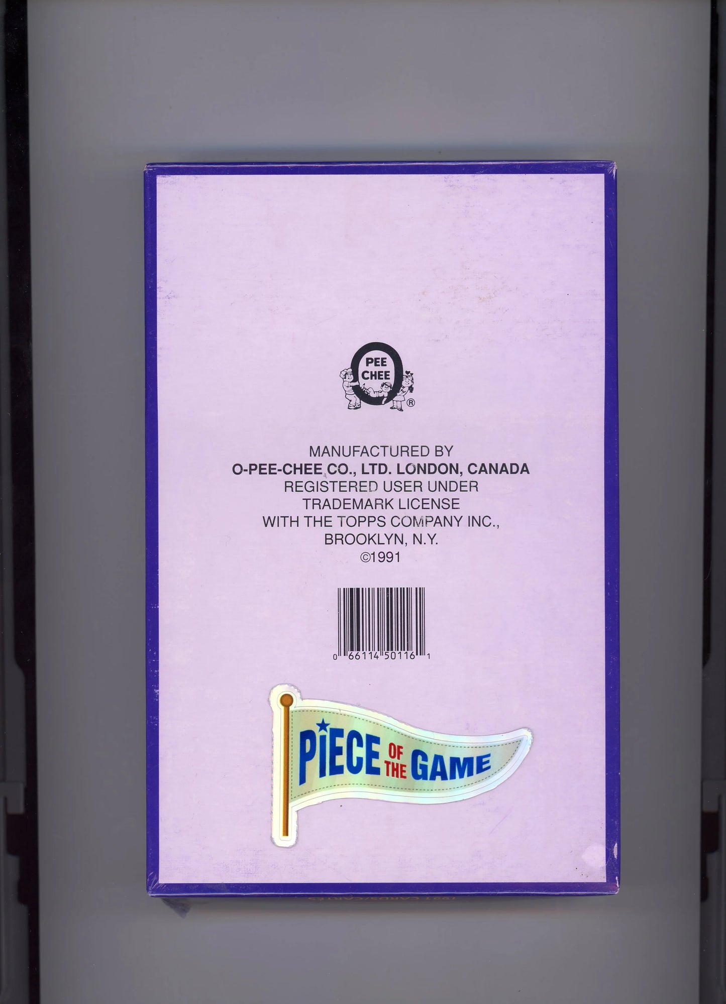1991 O-Pee-Chee Premier Baseball Hobby Box (Sealed)