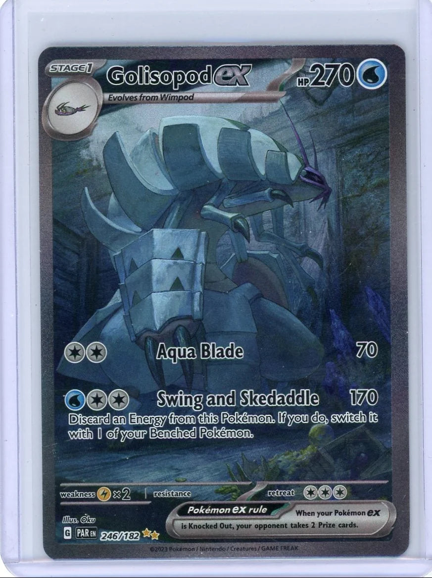 Golisopod ex Pokémon Paradox Rift Special Illustration Rare #246/182