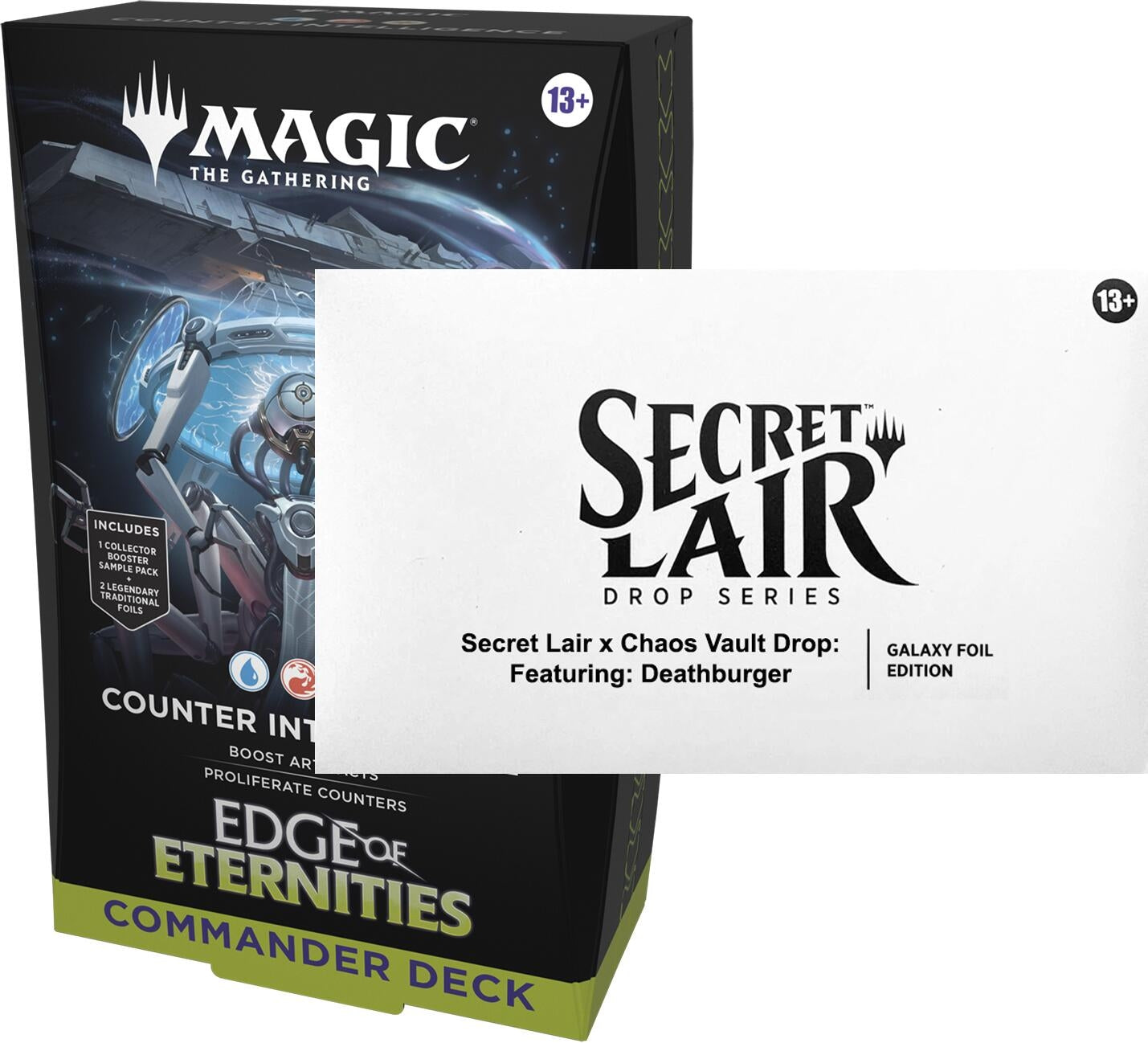 Secret Lair x Chaos Vault Drop: Commander Reinforcements Counter Intelligence Bundle (Galaxy Foil)
