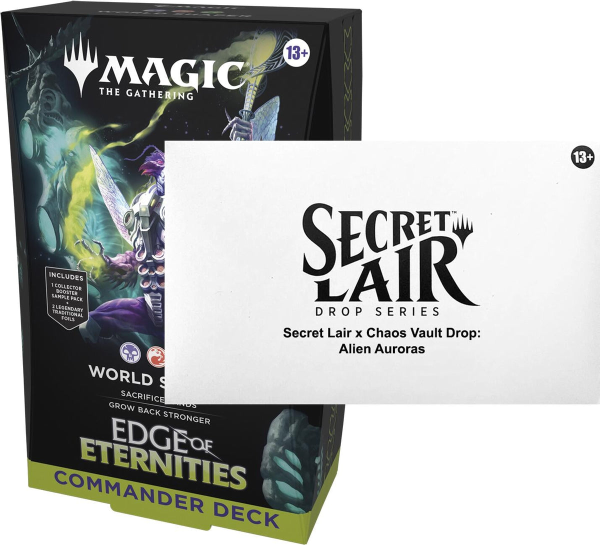 Secret Lair x Chaos Vault Drop: Commander Reinforcements World Shaper Bundle
