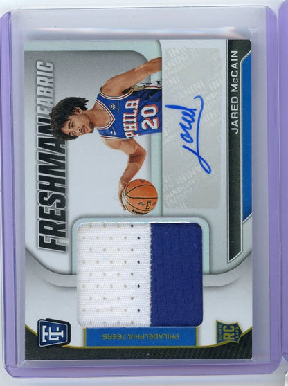 Jared McCain 2024-25 Panini Totally Certified RPA #'d 24/25