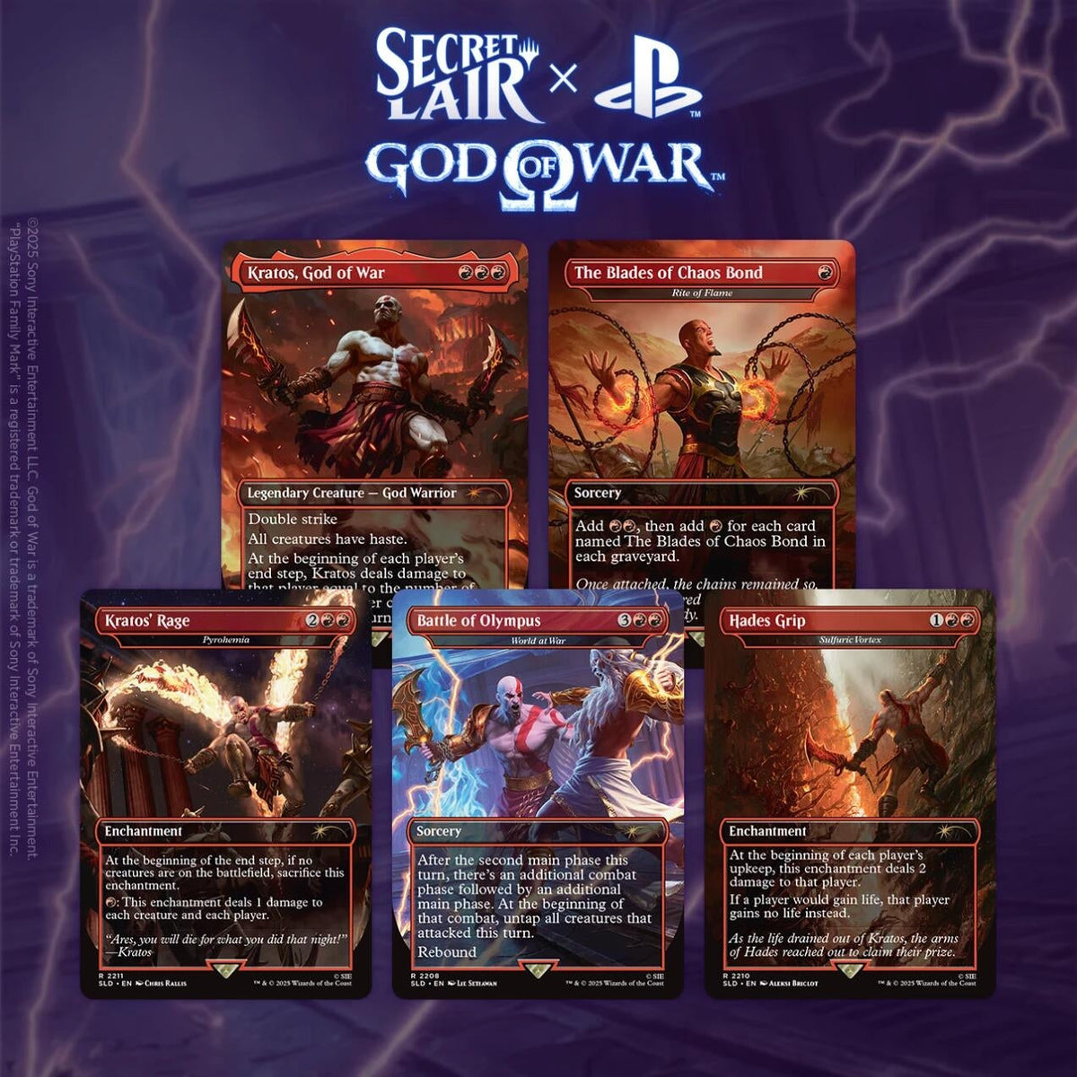Secret Lair x God of War: Greek - Non-Foil Edition