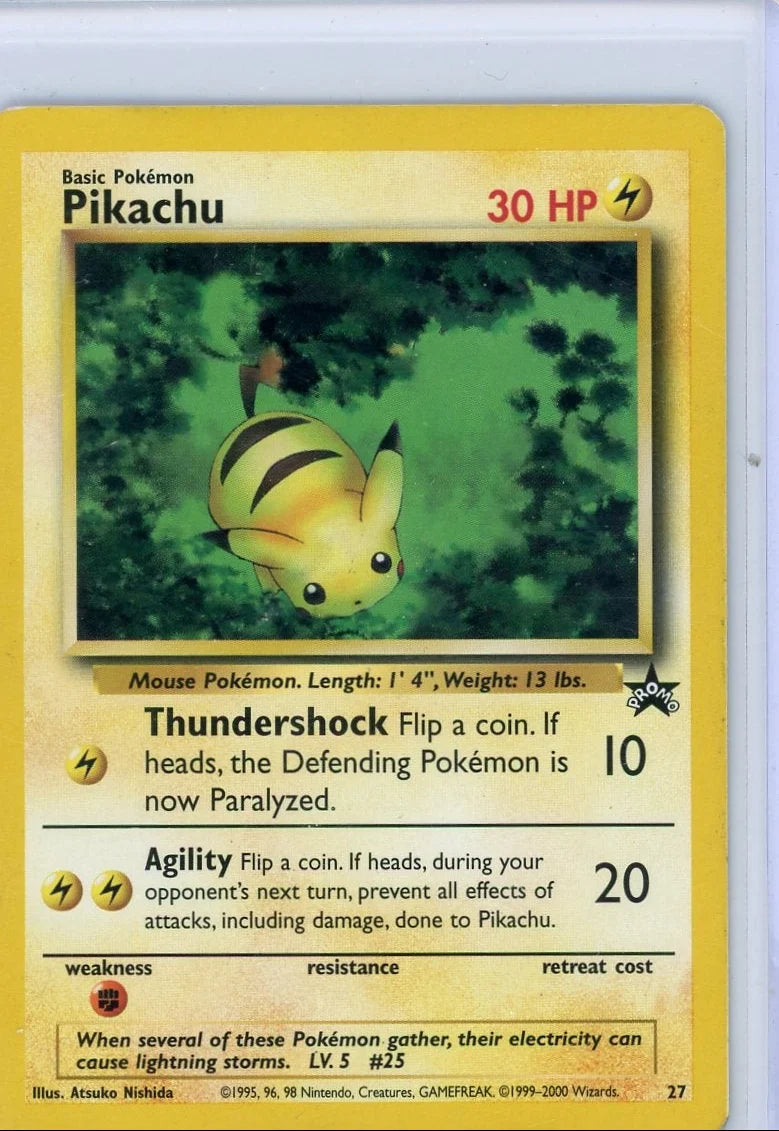 Pikachu Pokémon WOTC Promo #27