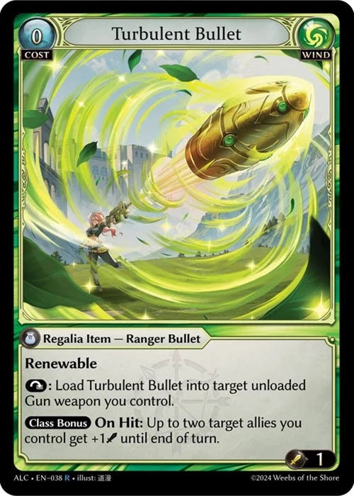 Turbulent Bullet (038) (Alchemical Revolution) (ALC)