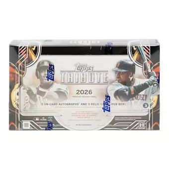 2026 Topps Tribute Baseball Hobby Box