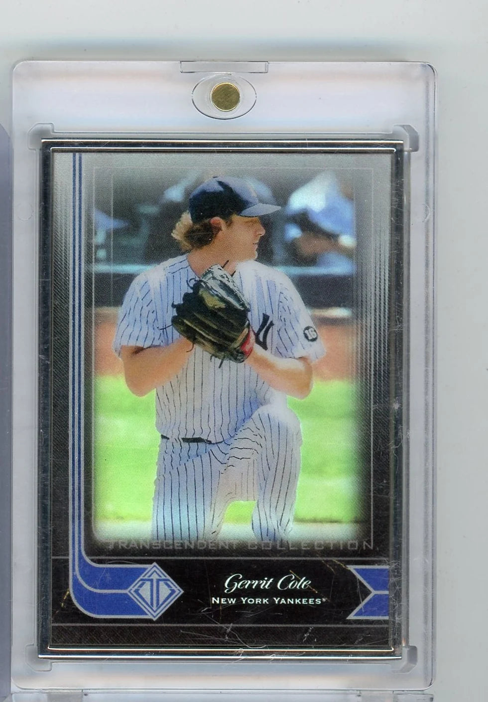 Gerrit Cole 2021 Topps Transcendent silver frame #'d 52/95
