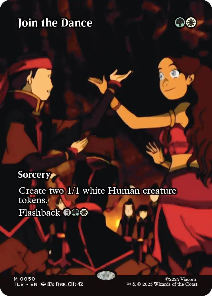 Join the Dance (Borderless) (50) (Avatar: The Last Airbender: Eternal-Legal)