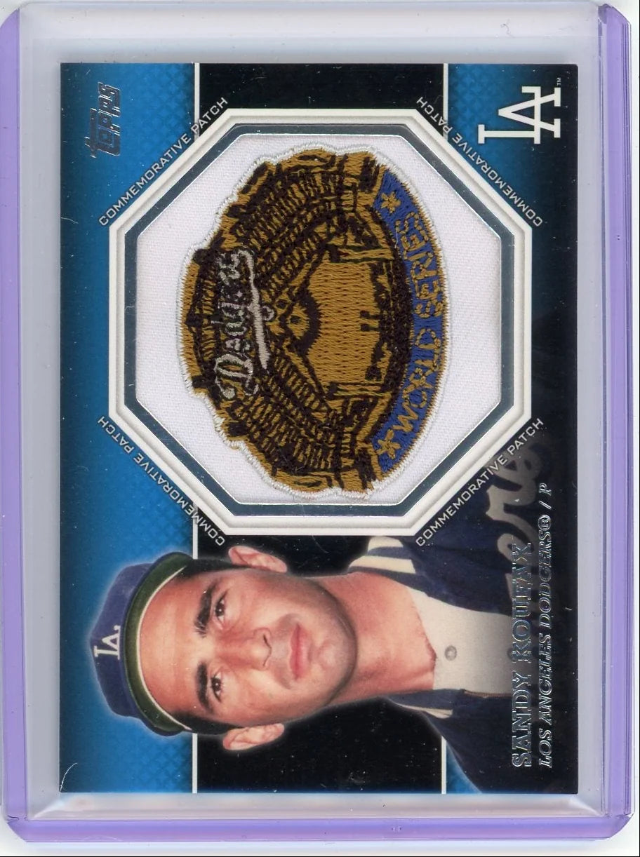 Sandy Koufax 2013 Topps WS Commemorative Patch