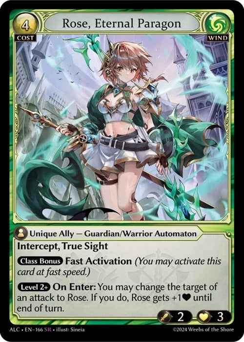 Rose, Eternal Paragon (166) (Alchemical Revolution) (ALC)