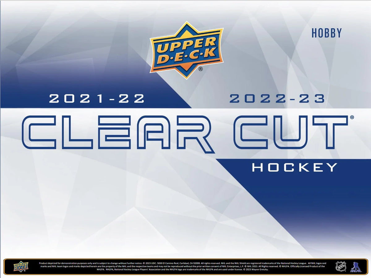 2022-23 Upper Deck Clear Cut Hockey Hobby Box