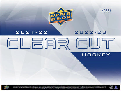 2022-23 Upper Deck Clear Cut Hockey Hobby Box
