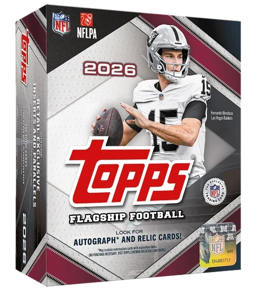 2026 Topps Flagship Football 20-Box Mega Case