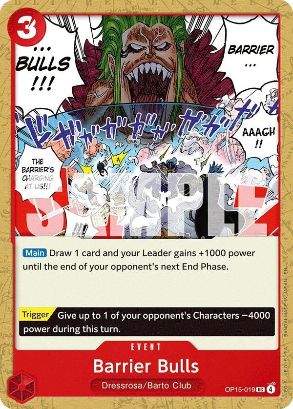 Barrier Bulls (OP15-019) (Adventure on Kami's Island) (OP15-EB04)