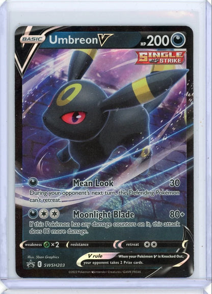 Umbreon V 2022 Pokemon Black Star Promo #SWSH203