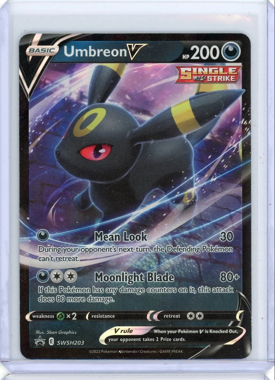 Umbreon V 2022 Pokemon Black Star Promo #SWSH203