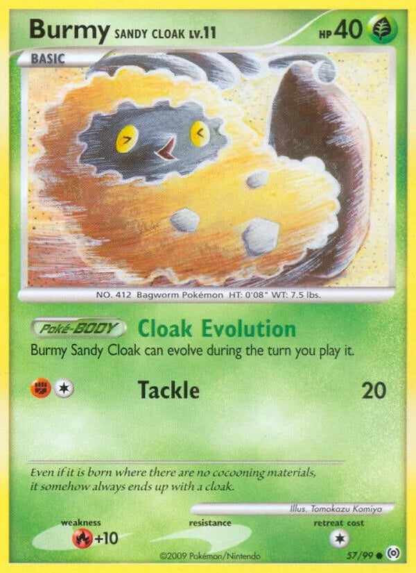 Burmy Sandy Cloak (57/99) (Arceus) (AR)