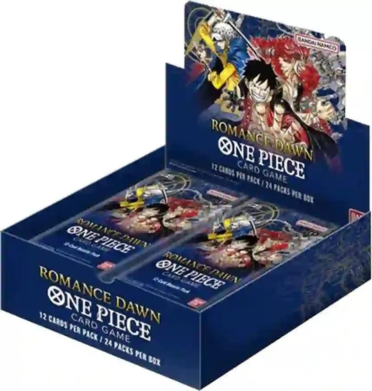 One Piece OP-01 Romance Dawn Booster Box Blue Bottom