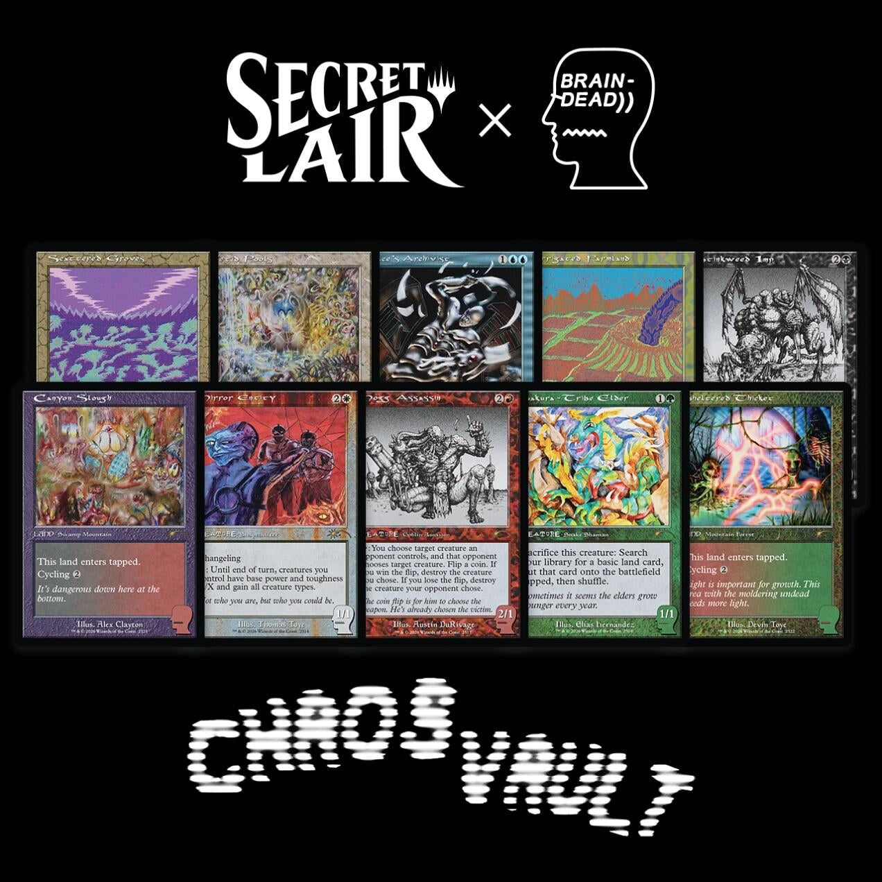 Secret Lair Drop: Secret Lair x Brain Dead: New Earth Mentality - Non-Foil Edition