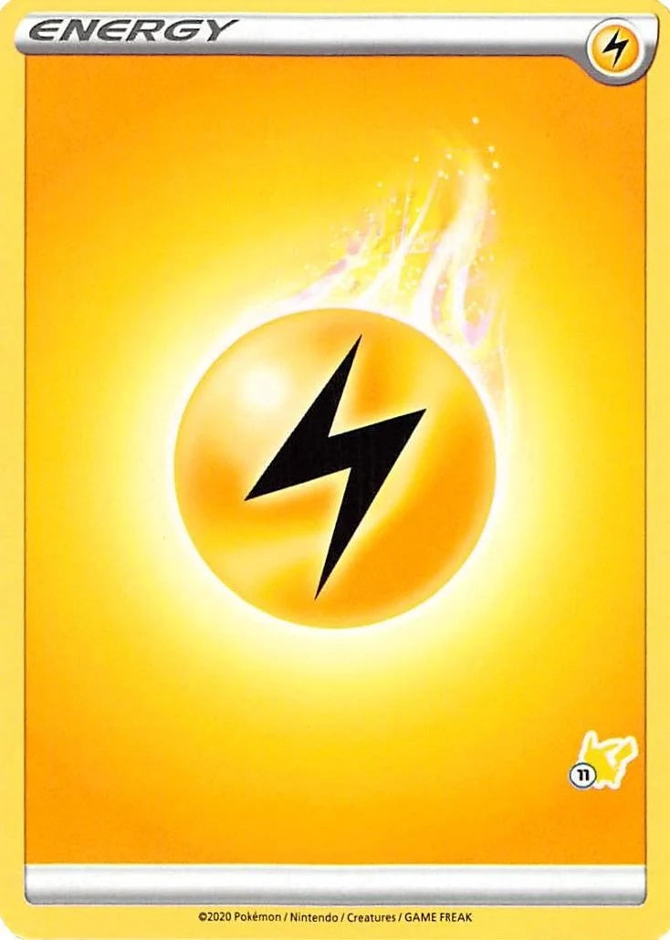 Lightning Energy (#11 Pikachu Stamped) (Battle Academy 2022) (BA22)