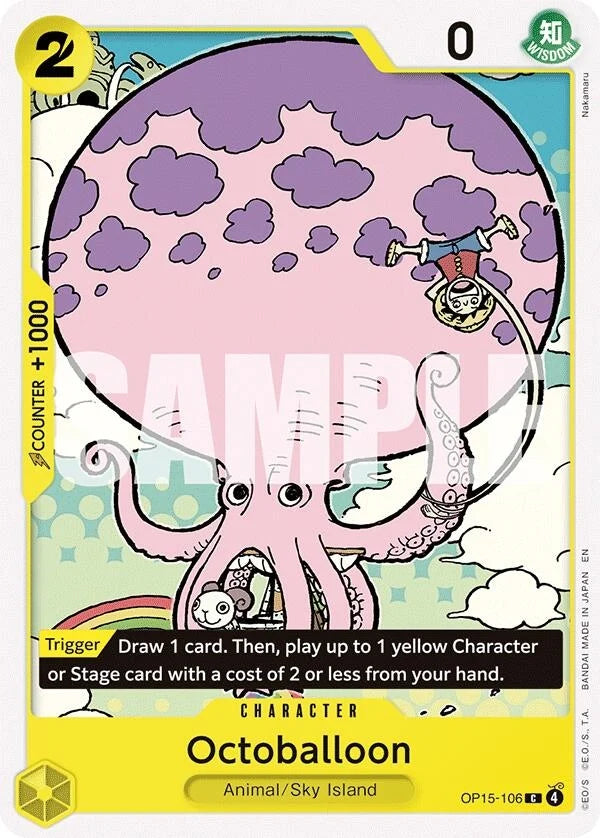 Octoballoon (OP15-106) (Adventure on Kami's Island) (OP15-EB04)