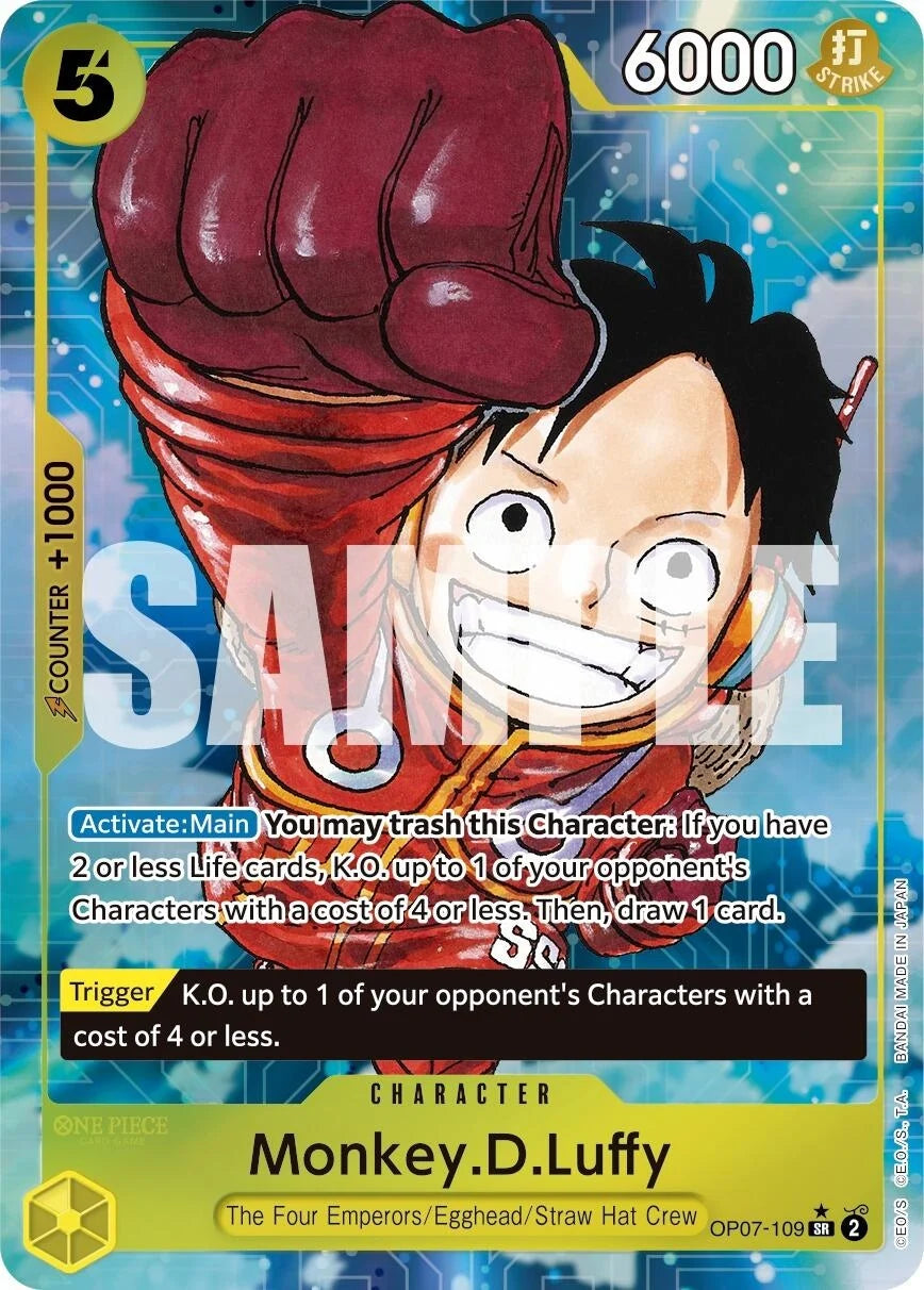Monkey.D.Luffy (109) (Parallel) (OP07-109) (500 Years in the Future) (OP07)