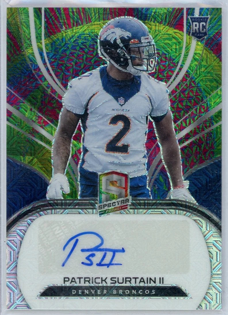 Patrick Surtain II 2021 Panini Spectra RC Auto #'d 19/25