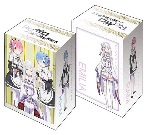 Bushiroad Deck Holder Collection V2 Vol.92: Re:ZERO - Emilia & Ram & Rem