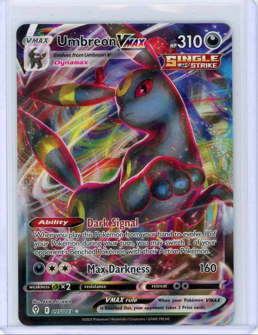 Umbreon VMAX 2021 Pokemon Evolving Skies #095/203