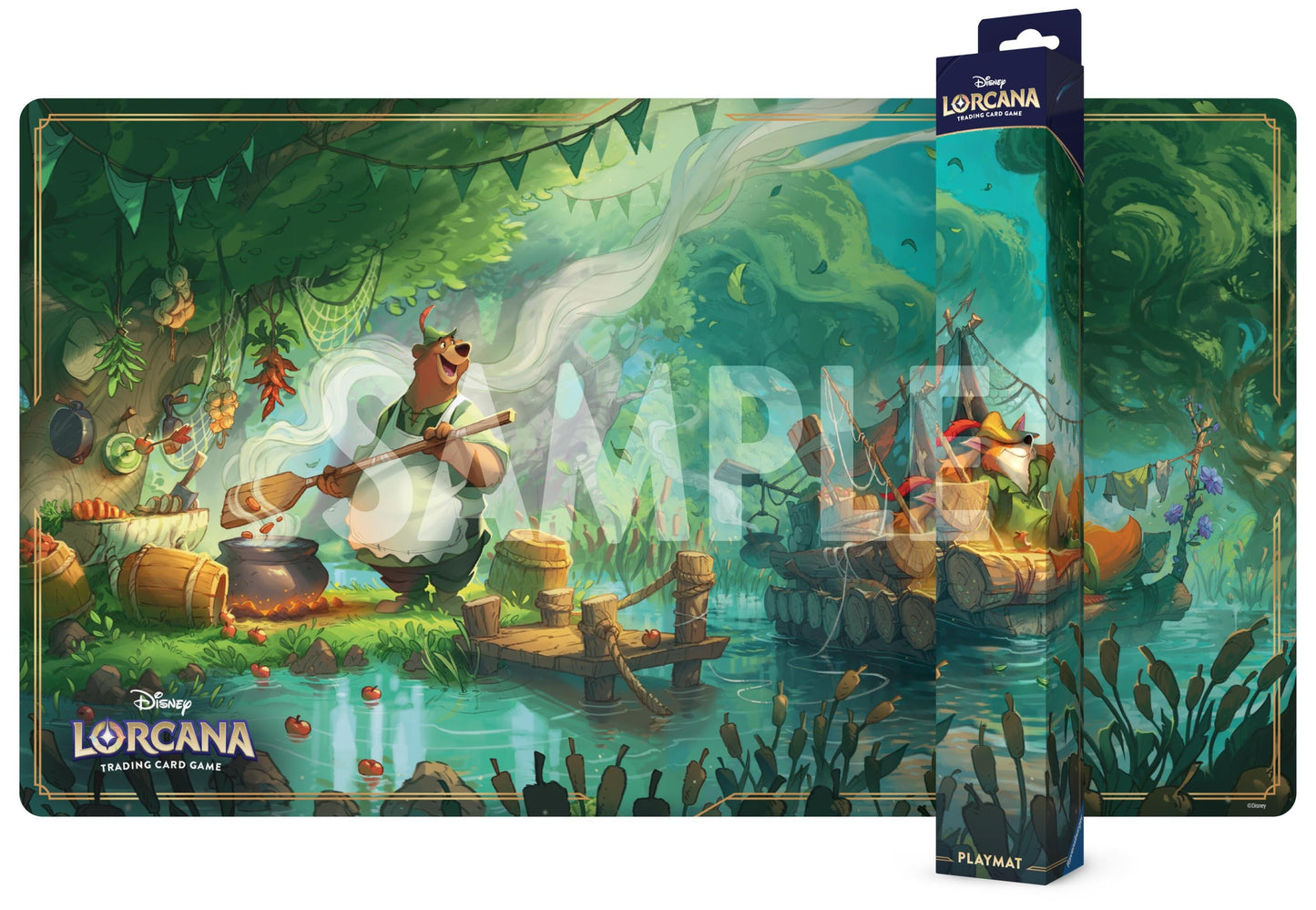 Disney Lorcana: Robin Hood and Little John Playmat