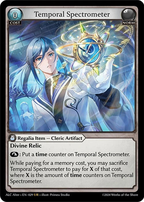Temporal Spectrometer (029) (Alchemical Revolution Alter Edition) (ALC Alter)