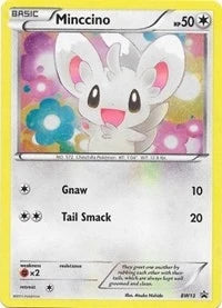 Minccino - BW13 (Cosmos Holo) (BW13) (Black and White Promos) (PR)